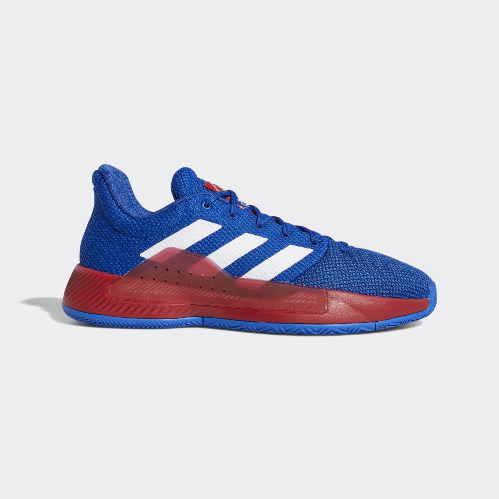 Adidasi Baschet Adidas Pro Bounce Madness 2019 Josi Barbati Romania - Albastri/Albi/Rosii BB9225